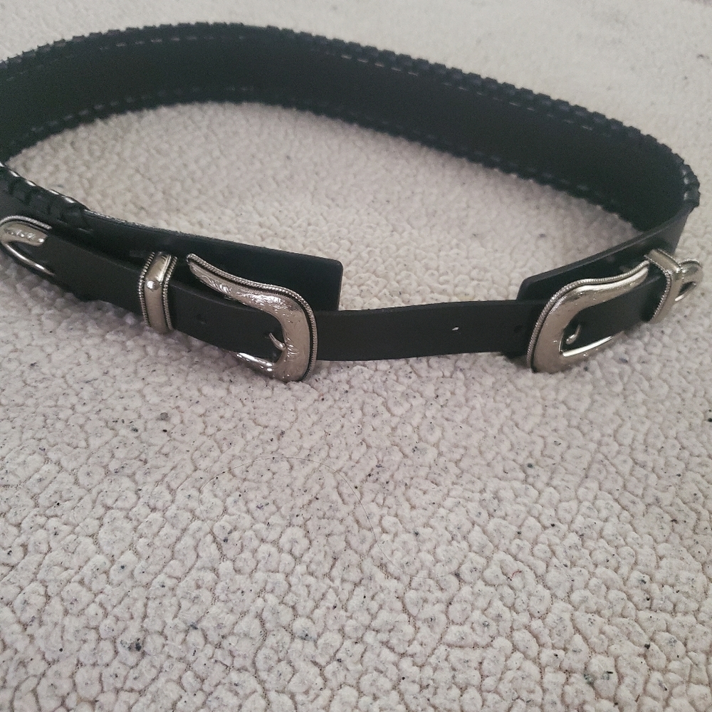 Leather belt